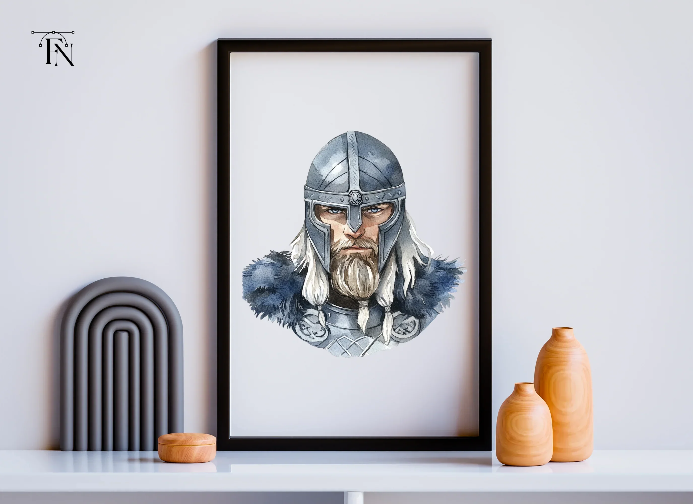Viking Warrior Clipart Bundle - Image 6
