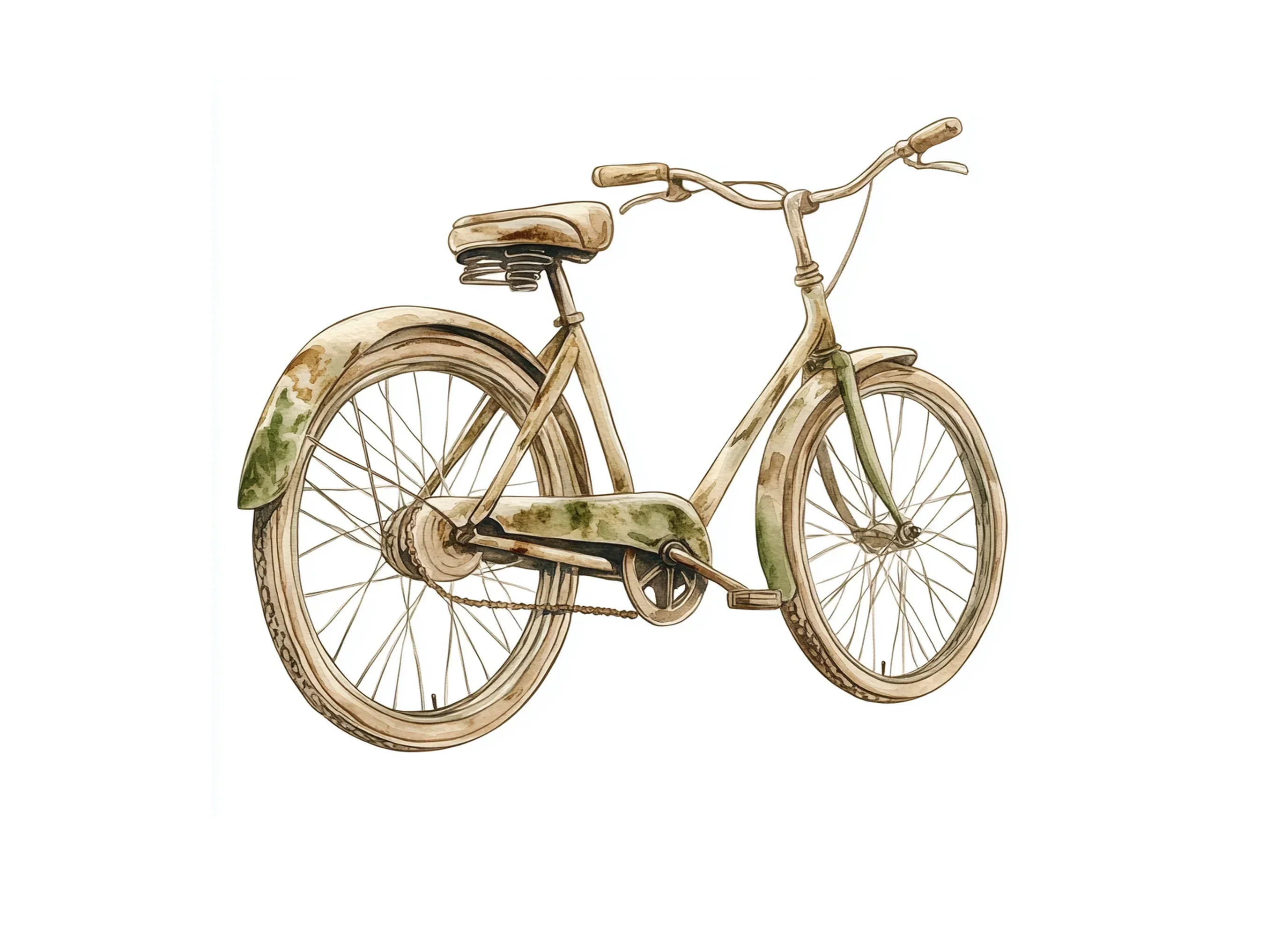 Vintage Bicycle Clipart Bundle - Image 2