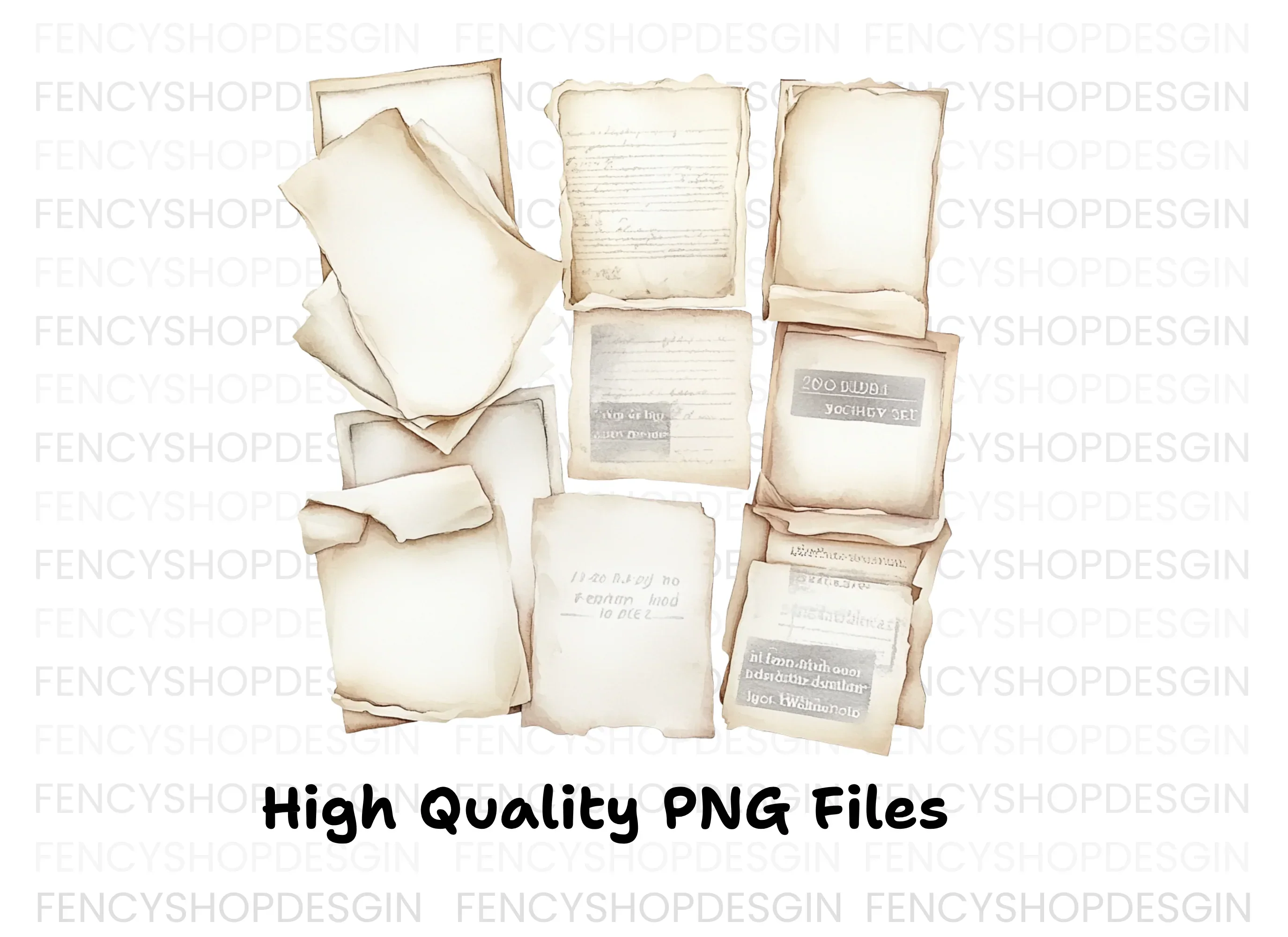 Vintage Clipart Bundle - Image 2