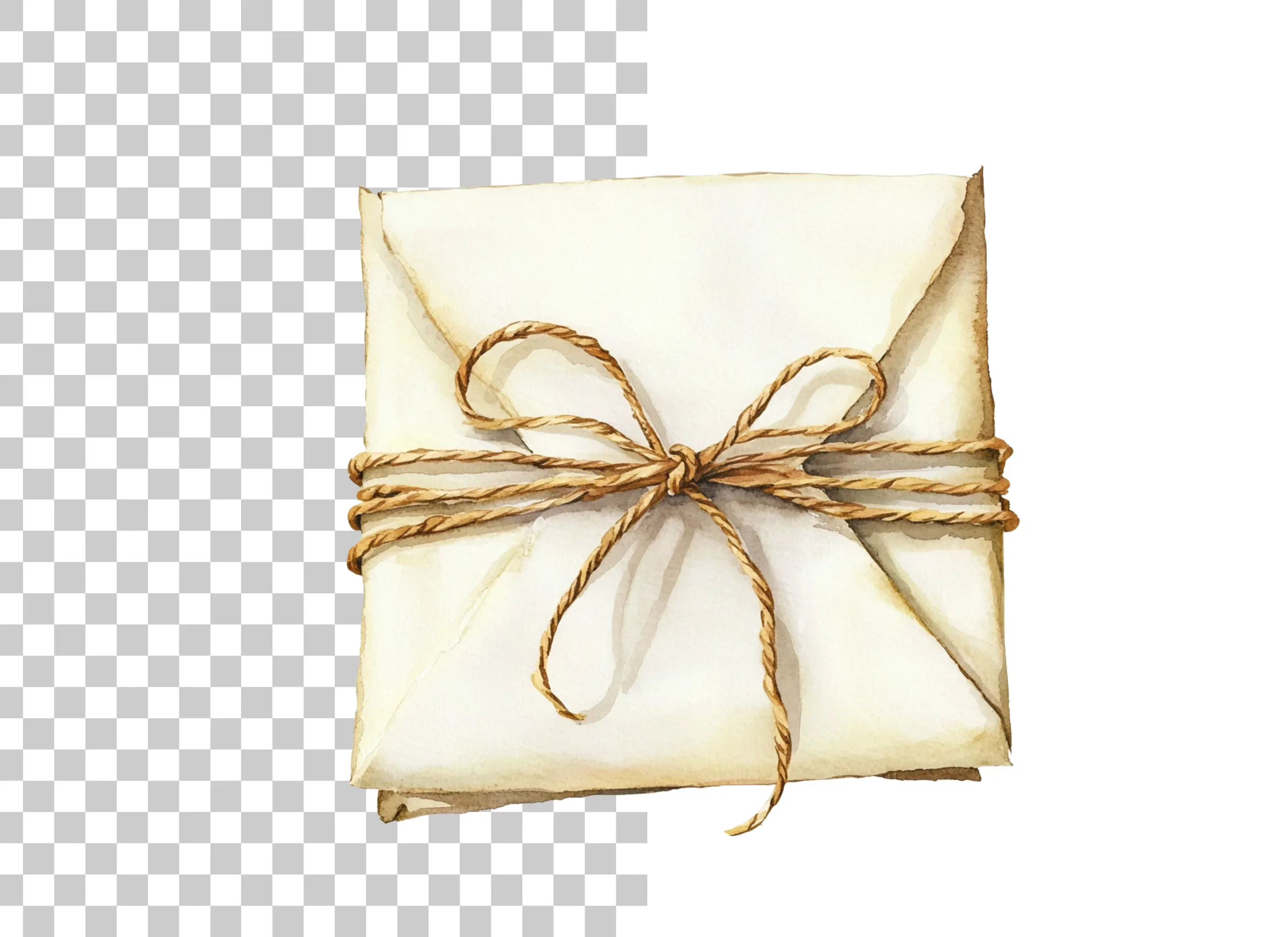 Vintage Envelope Clipart Bundle - Image 2
