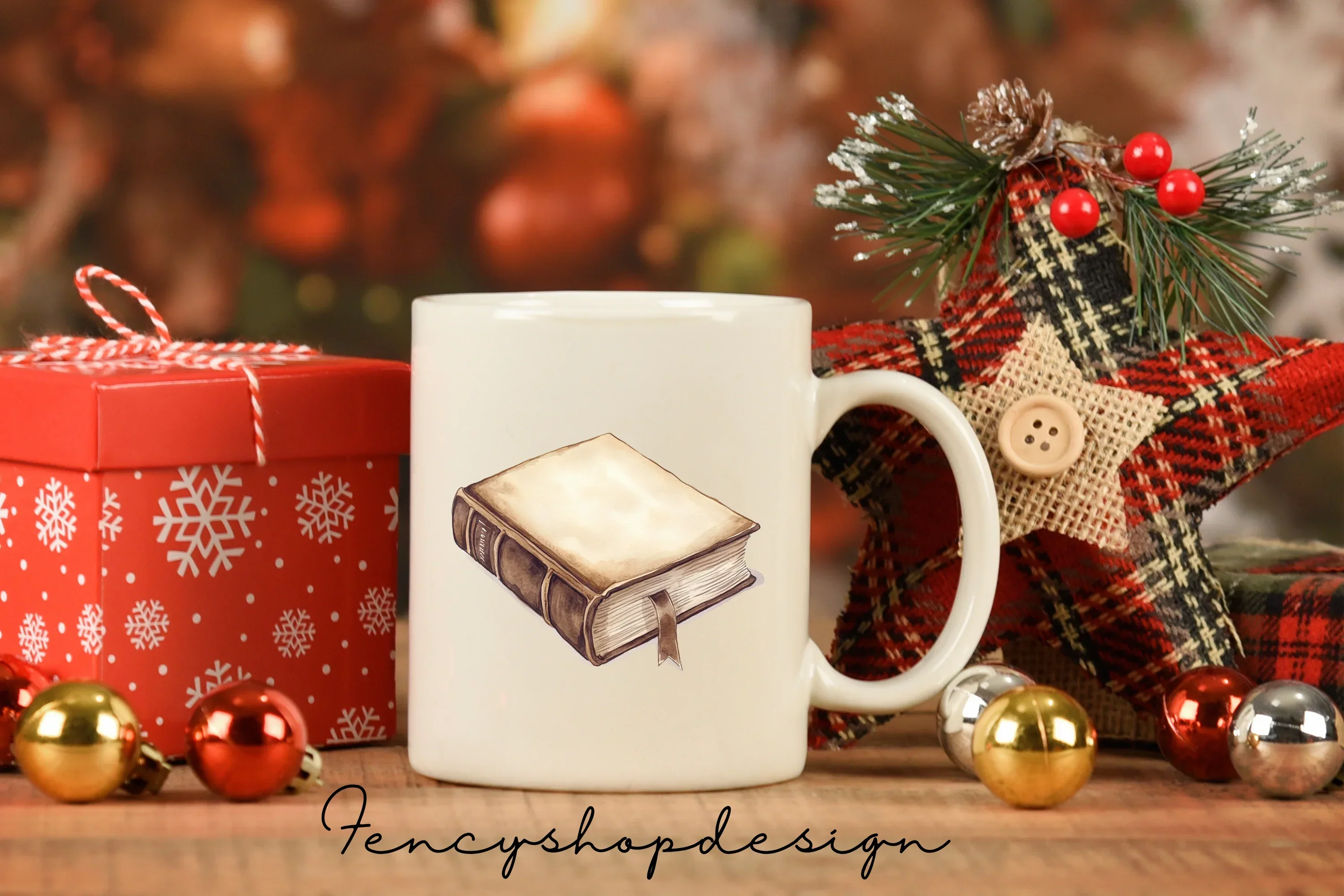 Vintage Old Books Clipart Bundle - Image 6