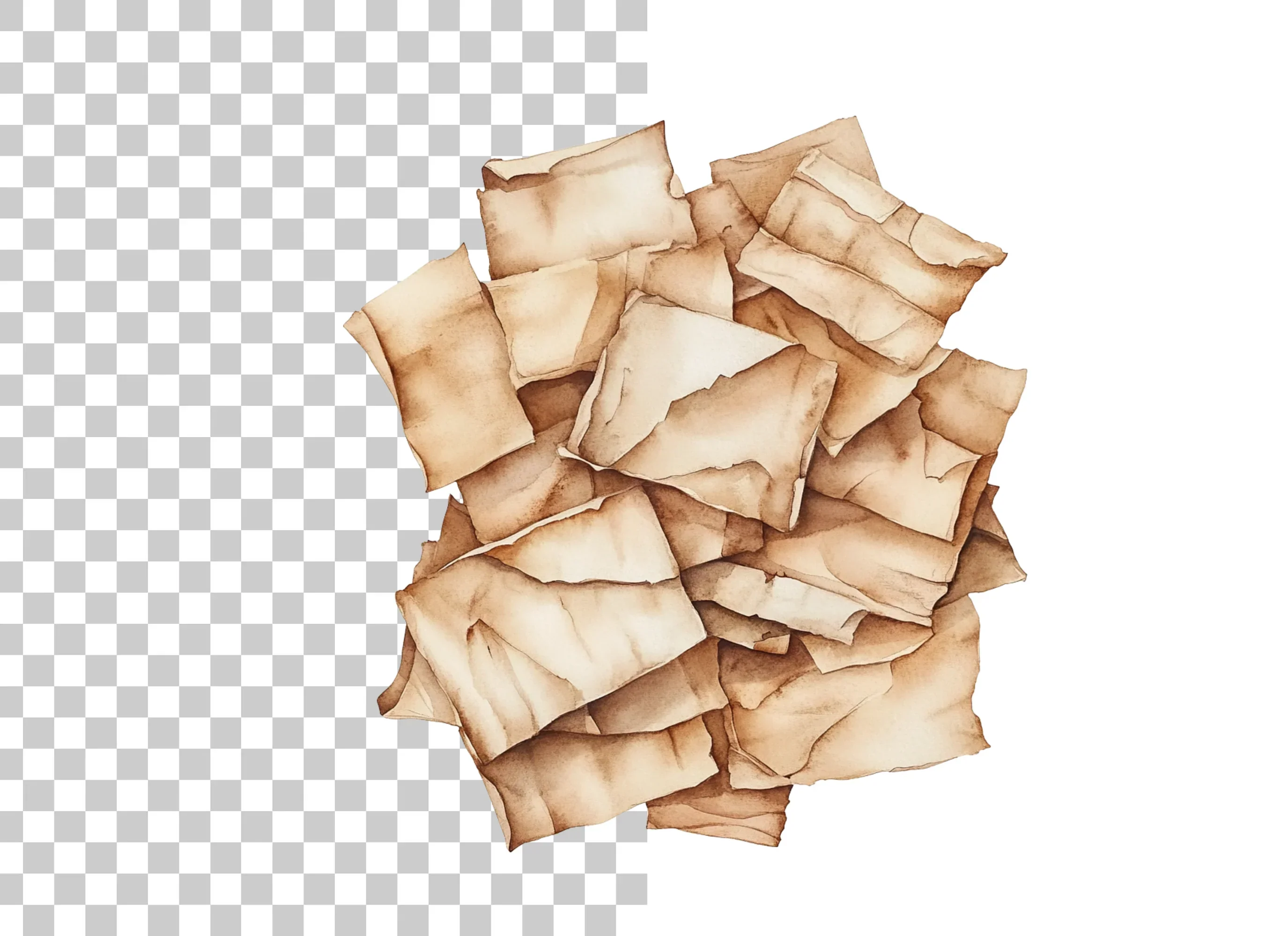 Vintage Stack Clipart Bundle - Image 6