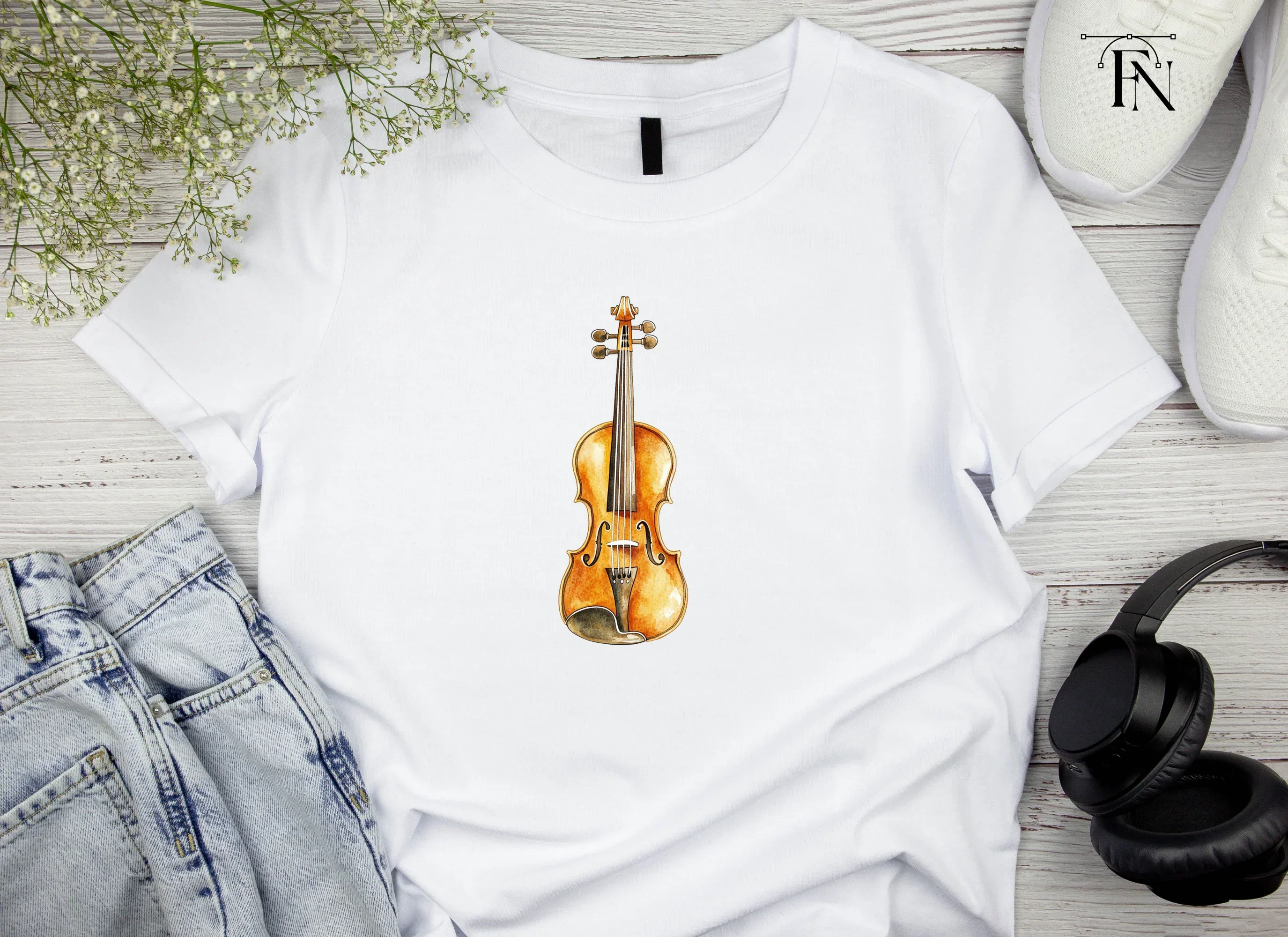 Violin Clipart Bundle - Image 4