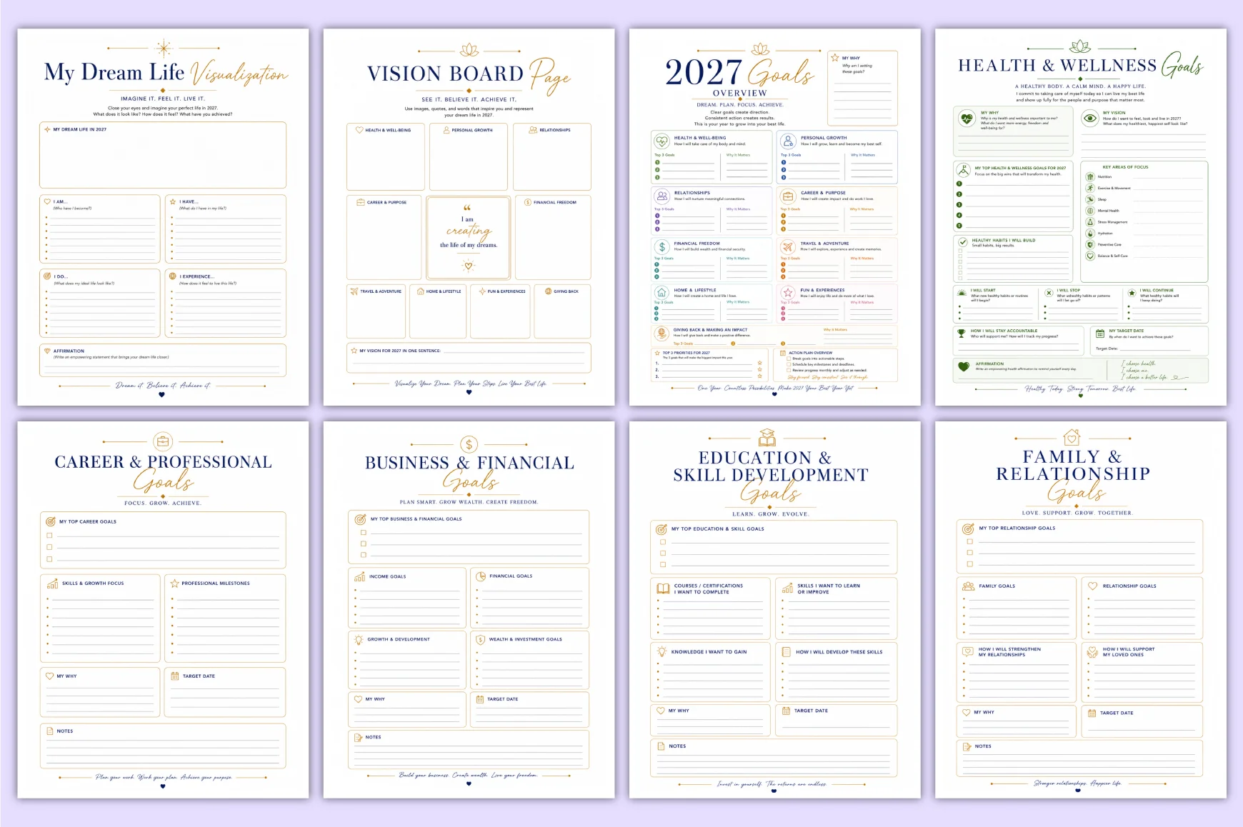 Vision Driven Living Planner - Image 3