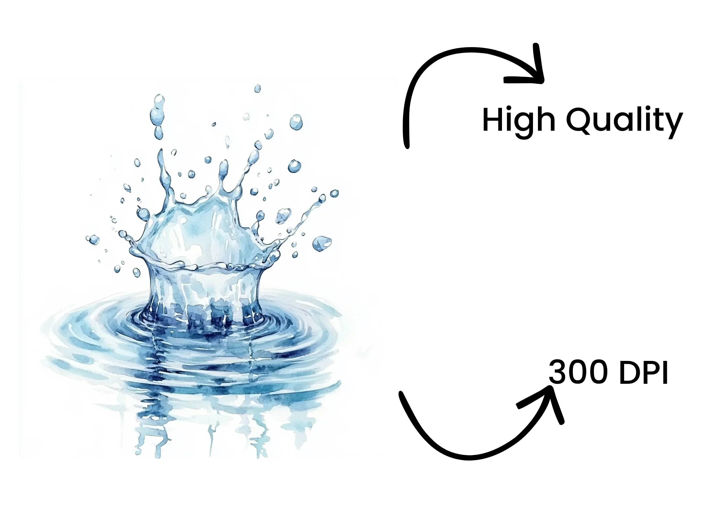 Water Splash Clipart Bundle - Image 4
