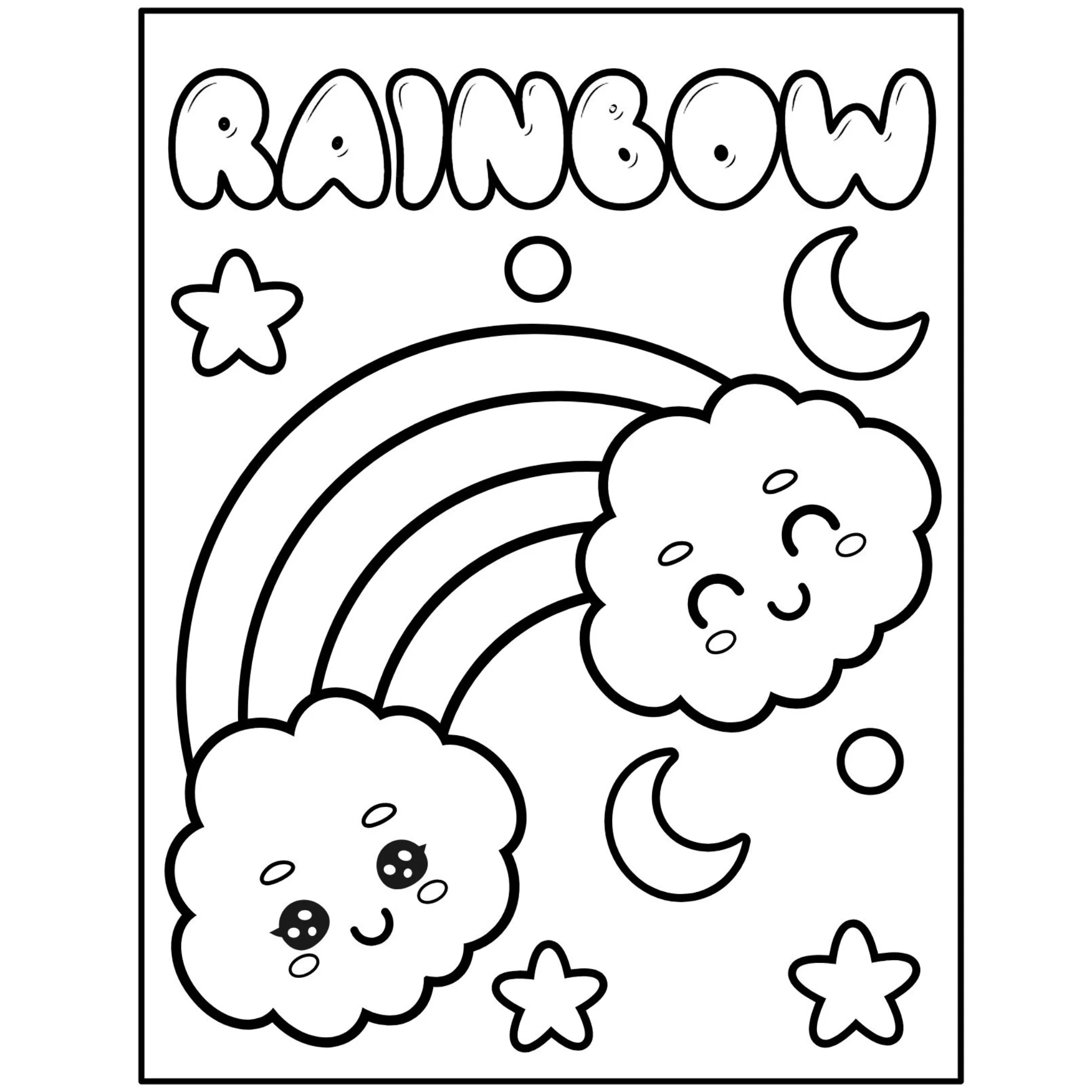 Weather Coloring Pages for Kids - Image 4