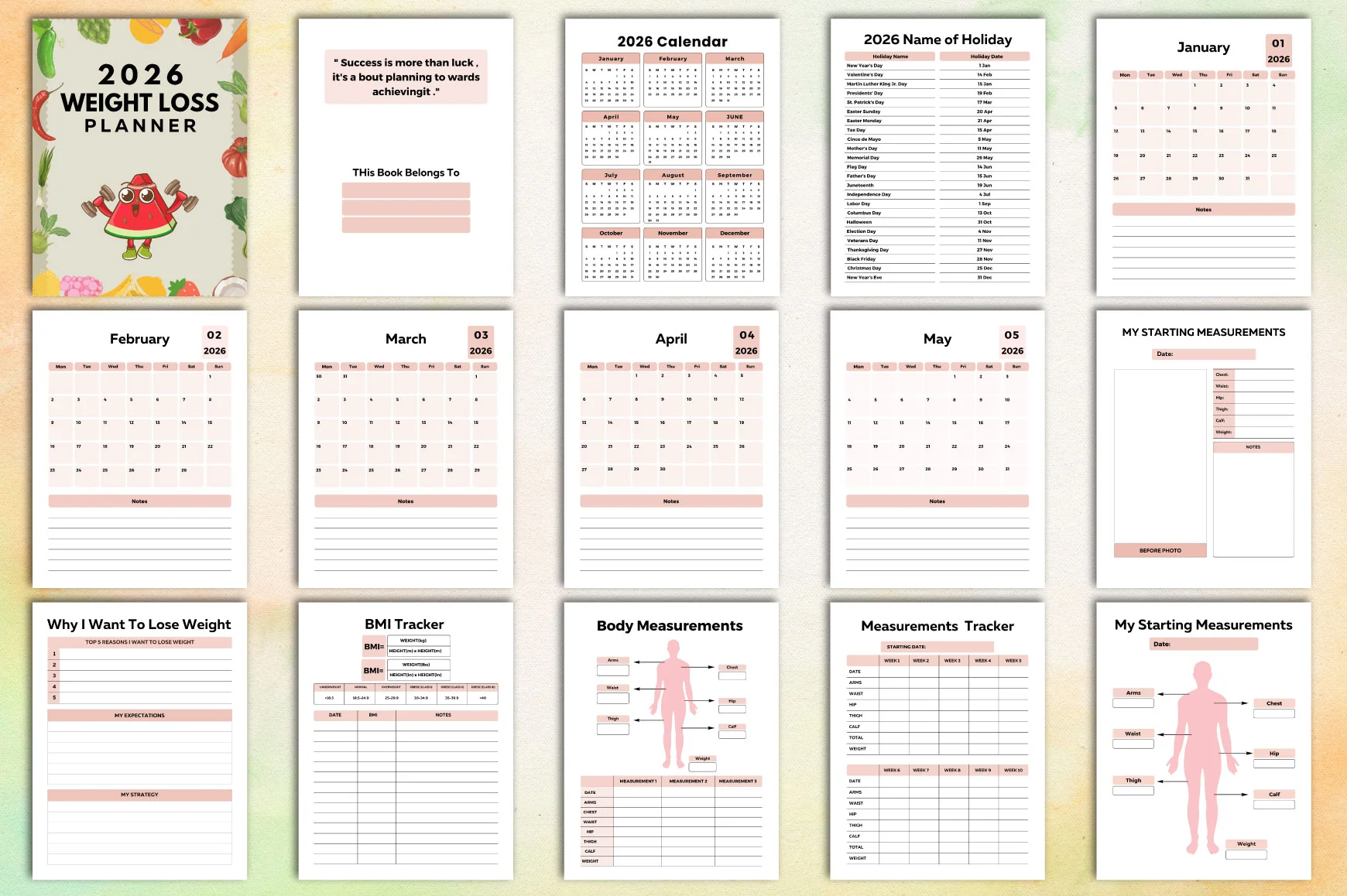 Weight Loss Planner - Image 2