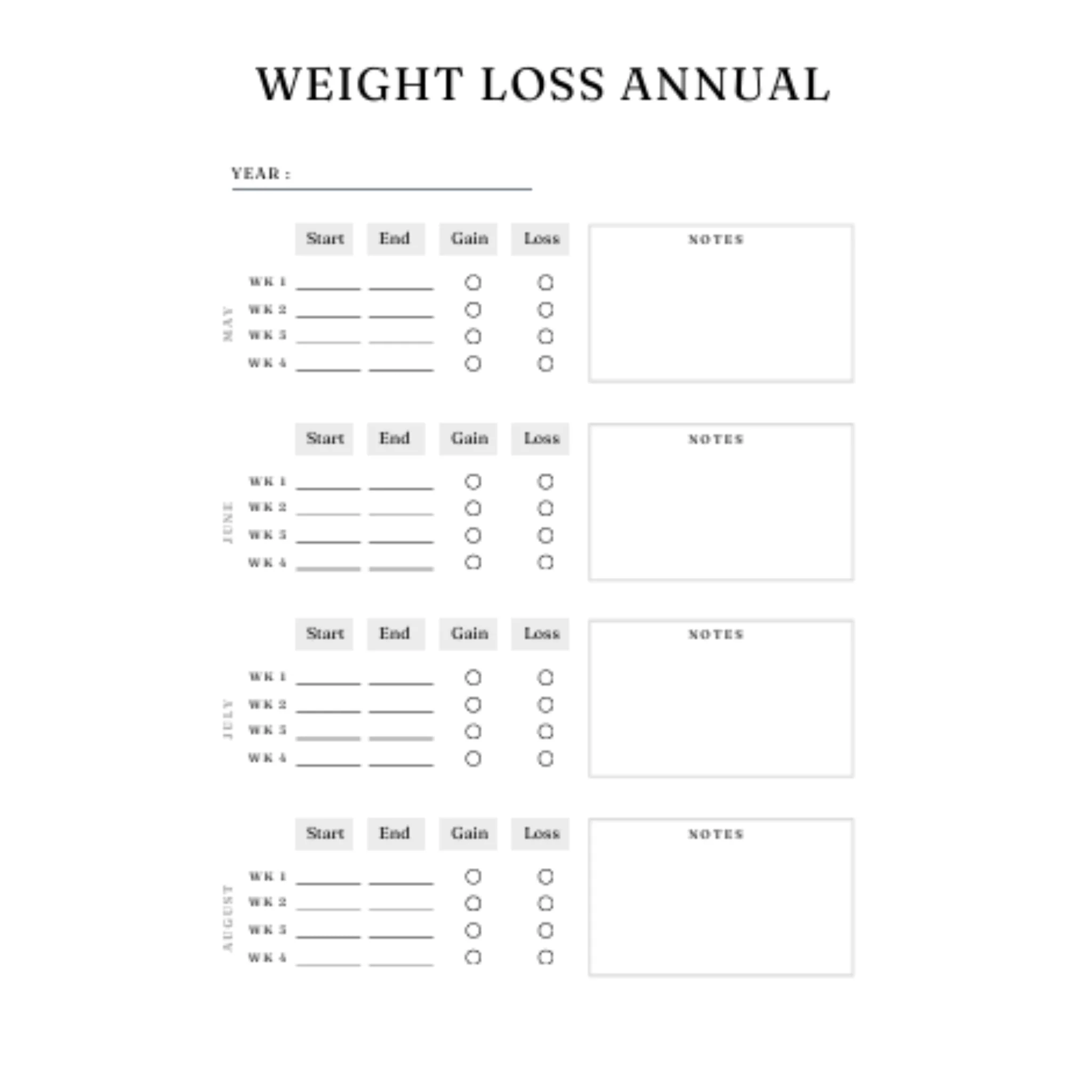 Weight Loss Planner Bundle 28 - Image 3