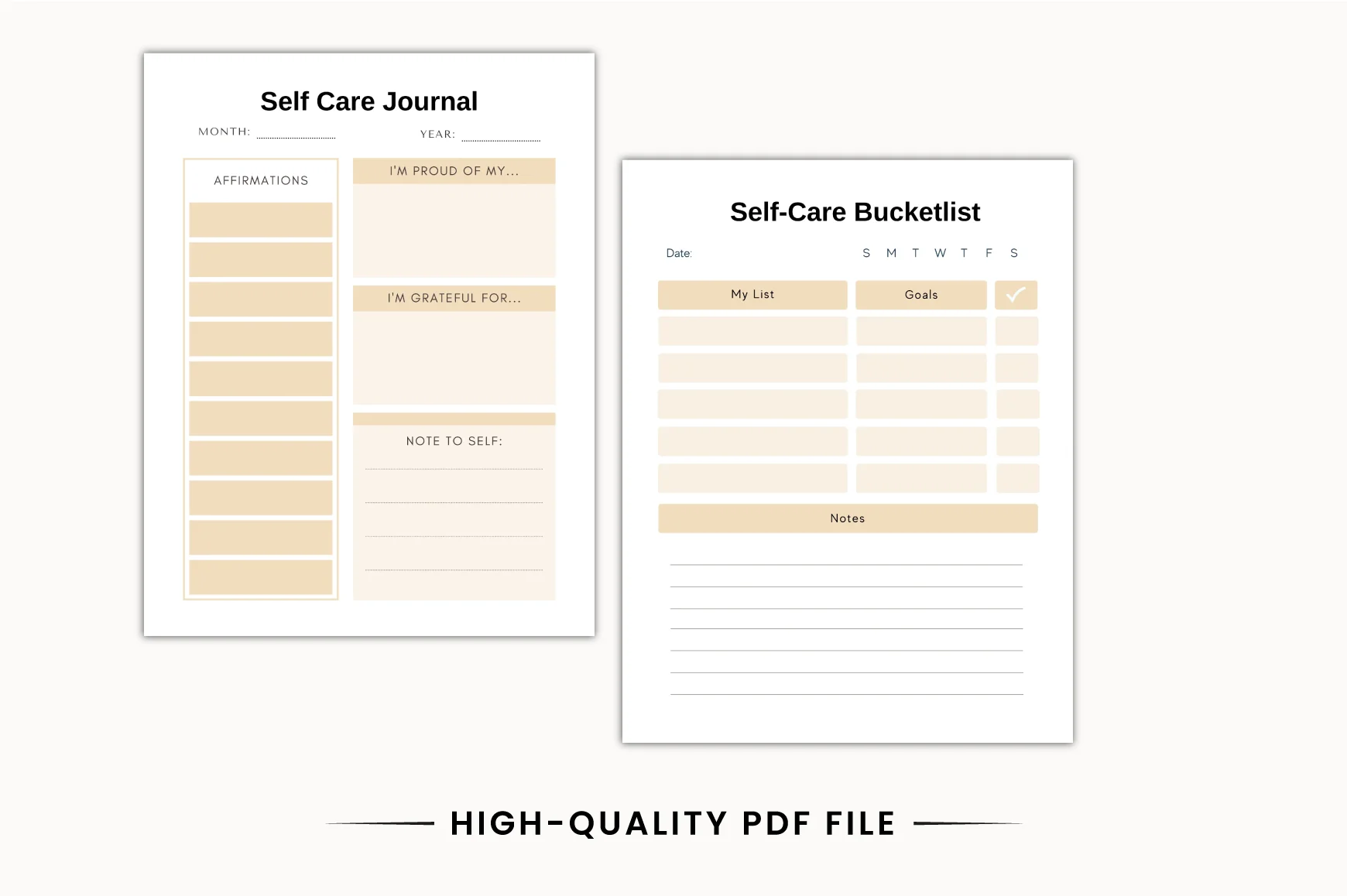 Wellness Self-Care Planner - Image 3