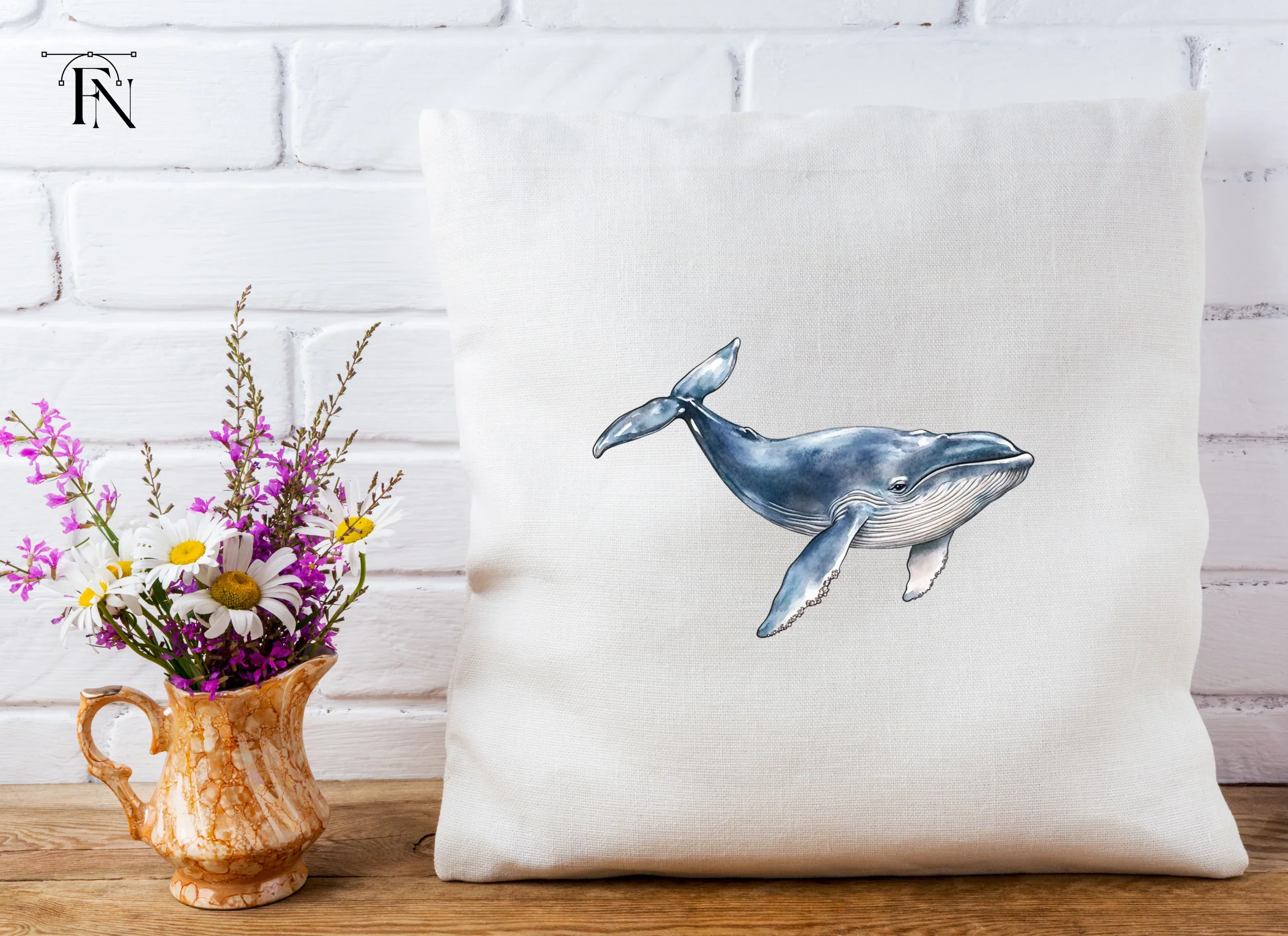 Whale Clipart Bundle for Creative Projects - Image 6