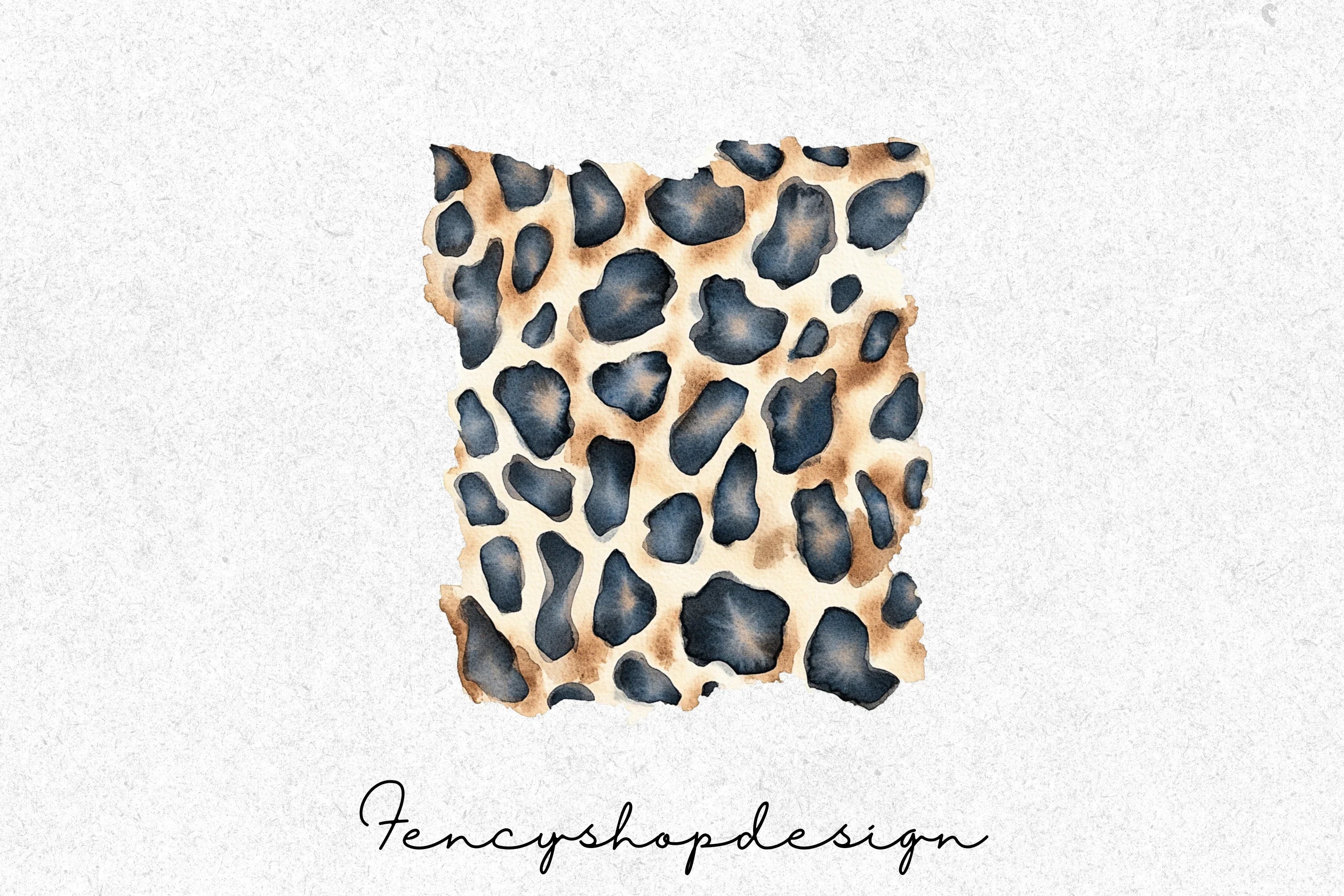 Wild Leopard Clipart Bundle - Image 2