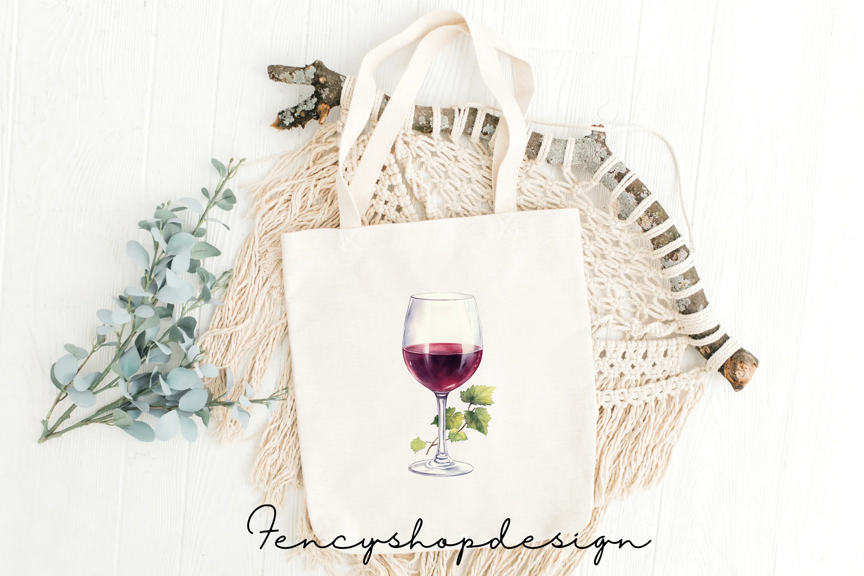 Wine Grapes Clipart Bundle - Image 8