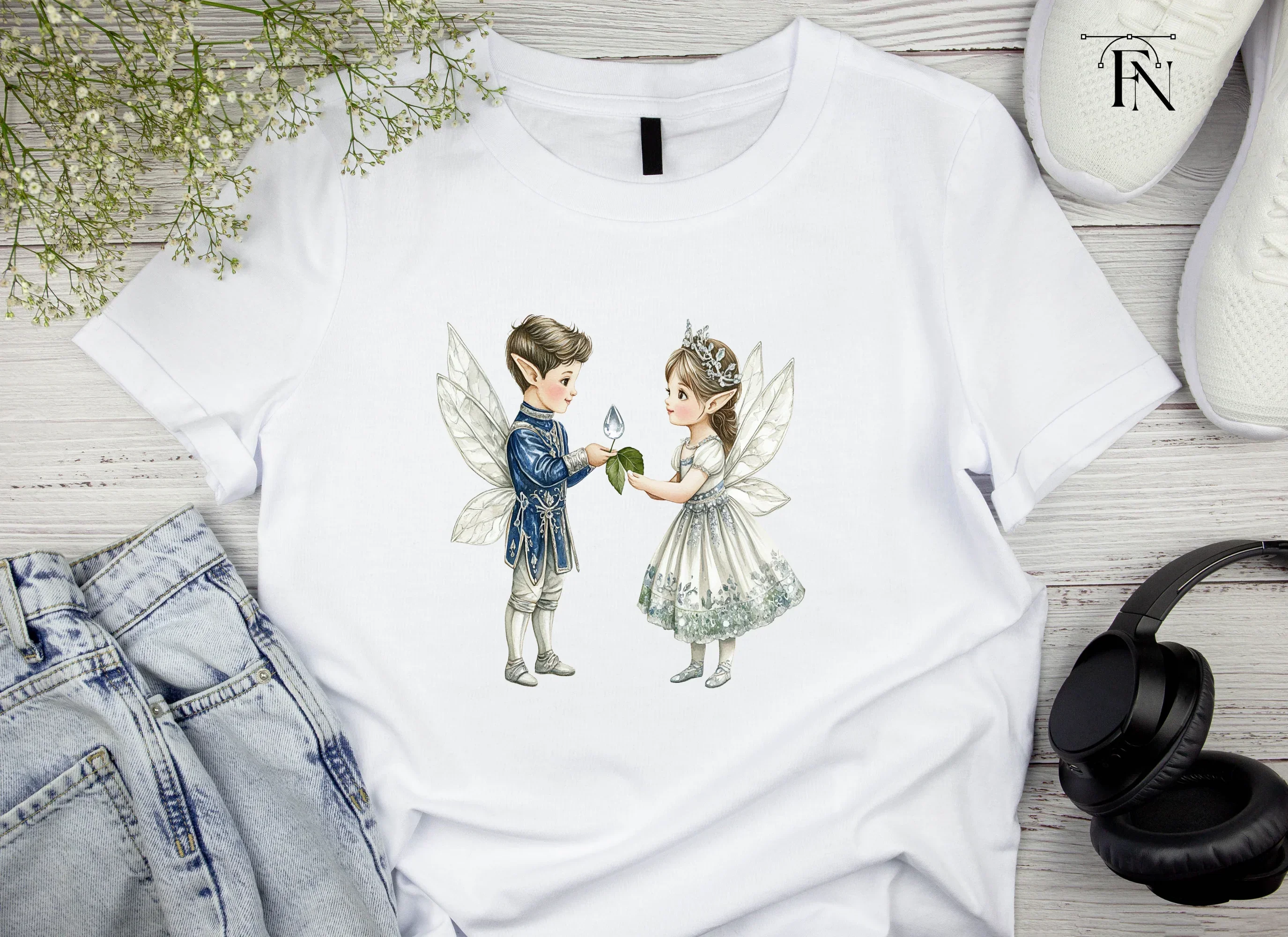 Winter Fairy Tale Clipart Bundle - Image 4