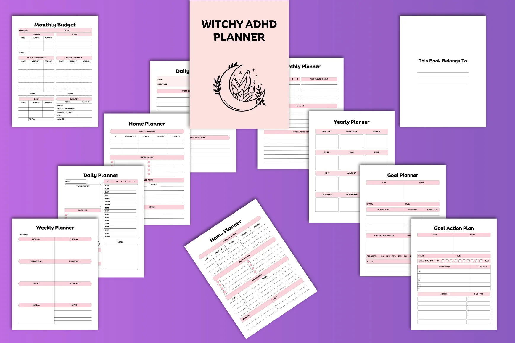Witchy ADHD Planner - Image 2