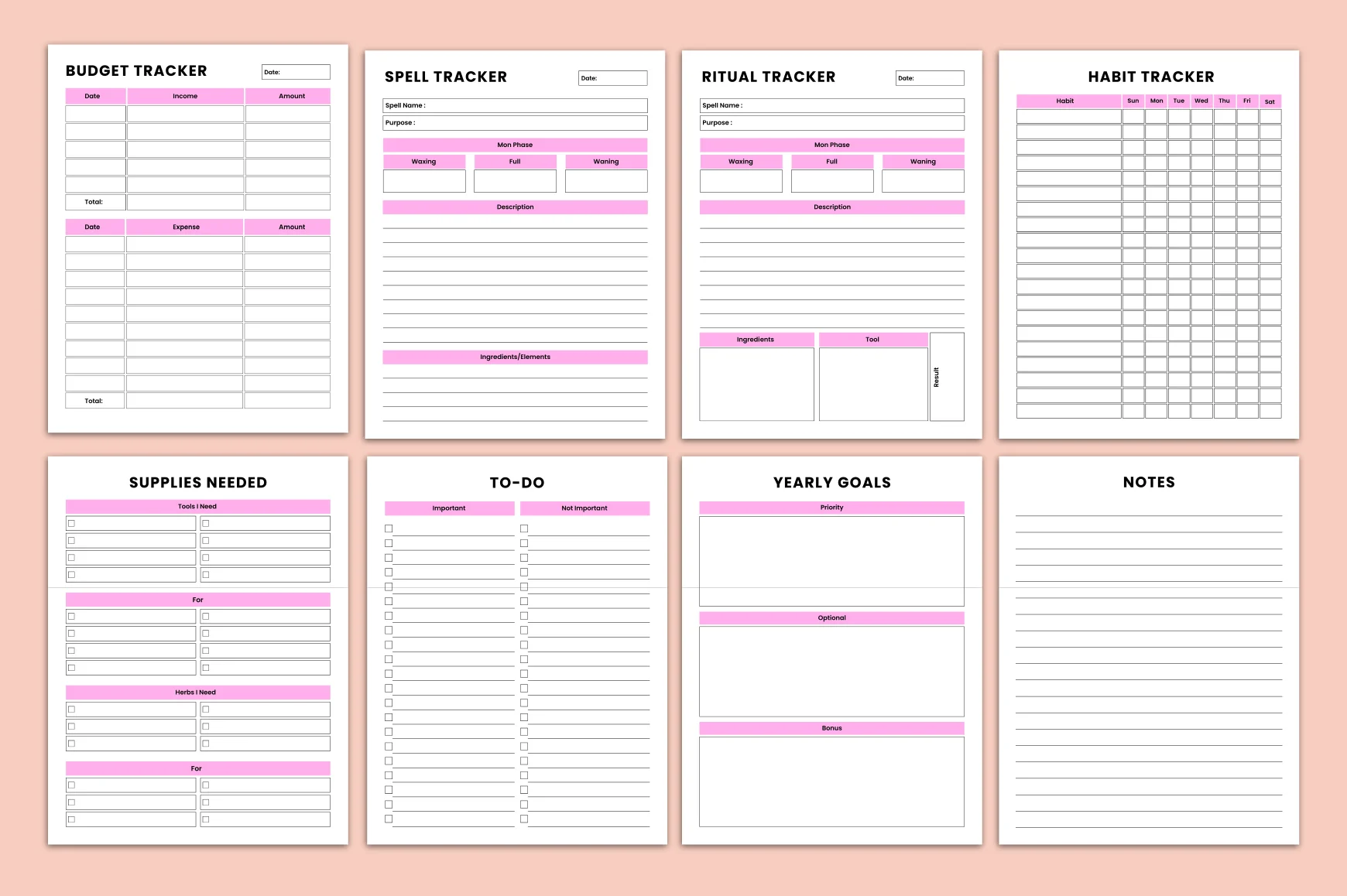 Witchy Studio Planner - Image 4