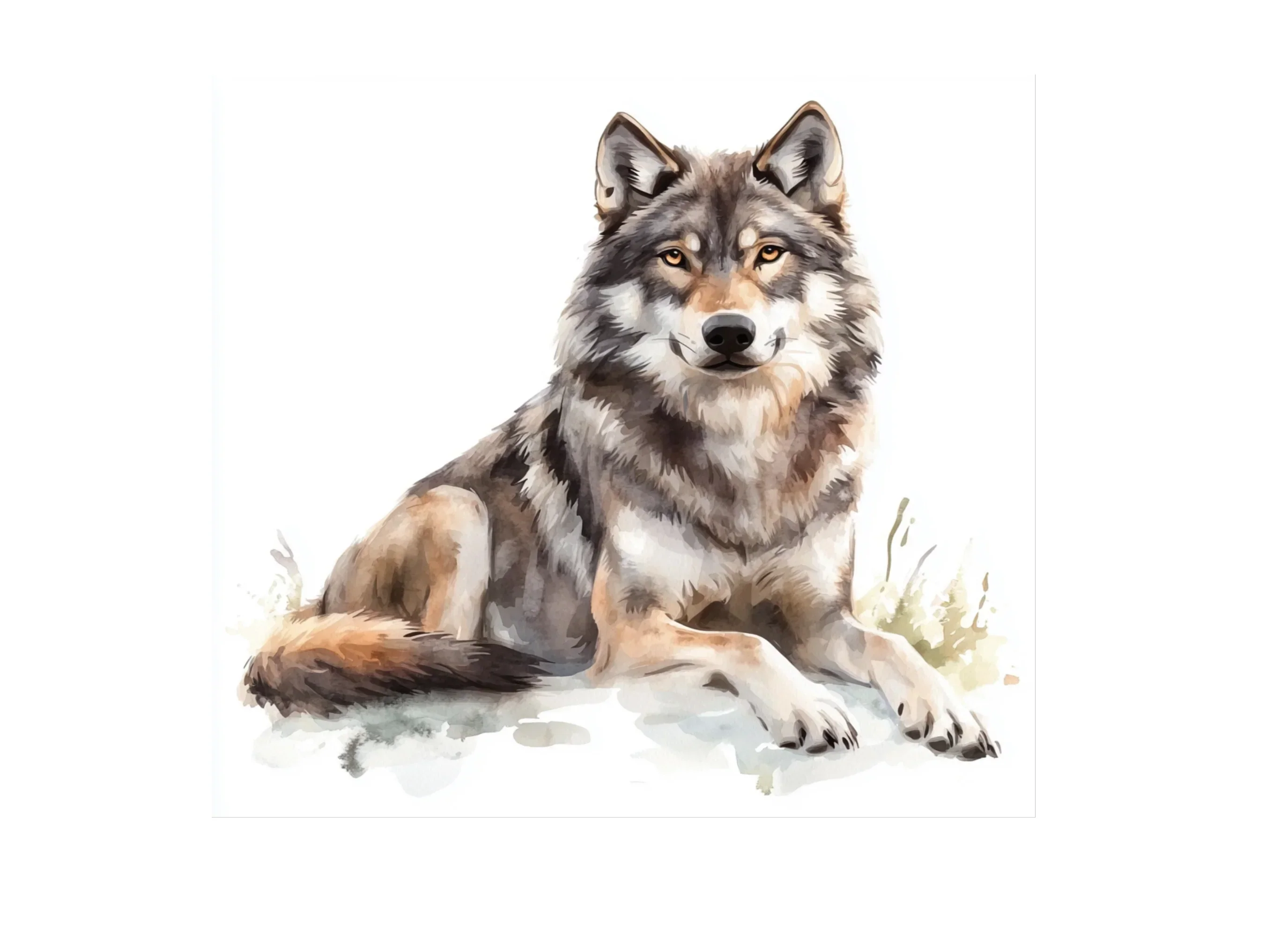 Wolf Clipart Bundle - Image 2