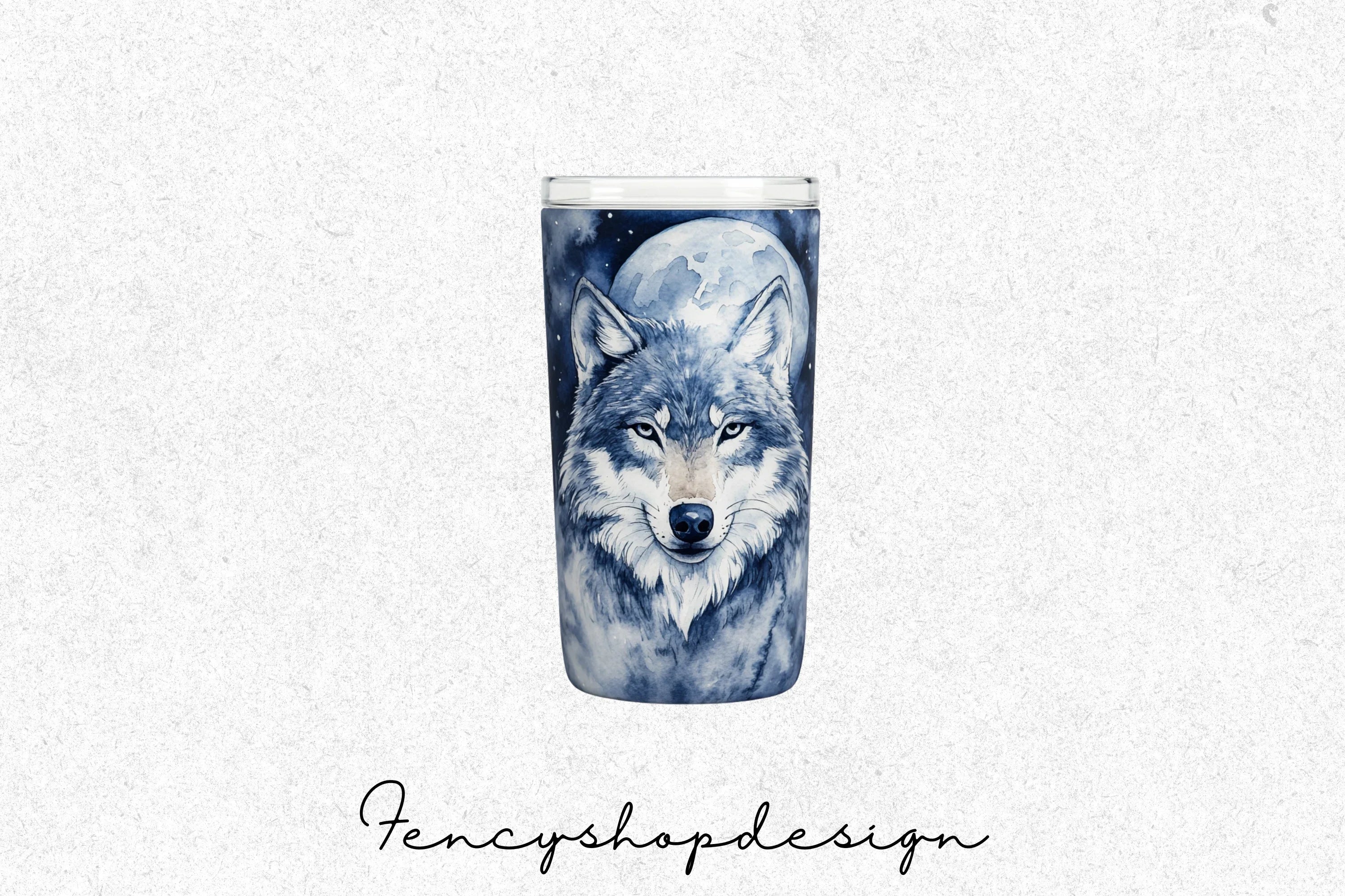 Wolf Tumbler Clipart Bundle - Image 7