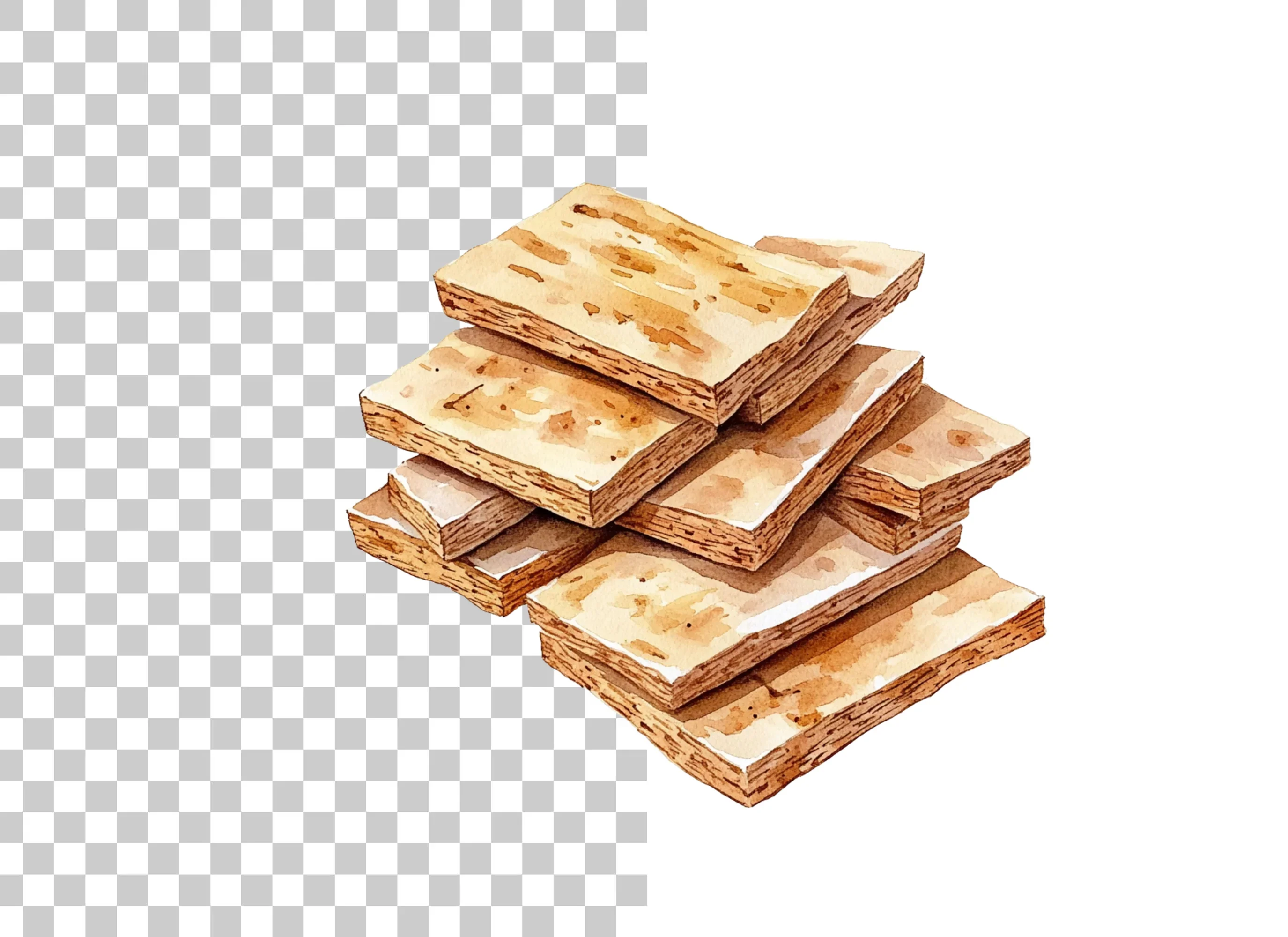 Wood Stacks Clipart Bundle - Image 2