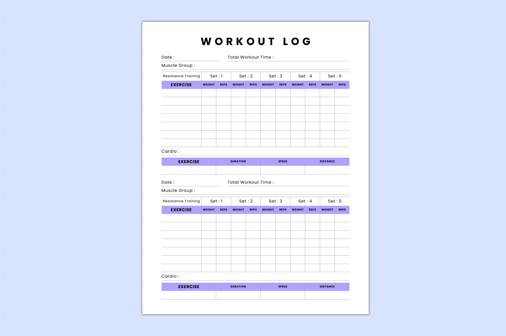 Workout Planner - Image 3
