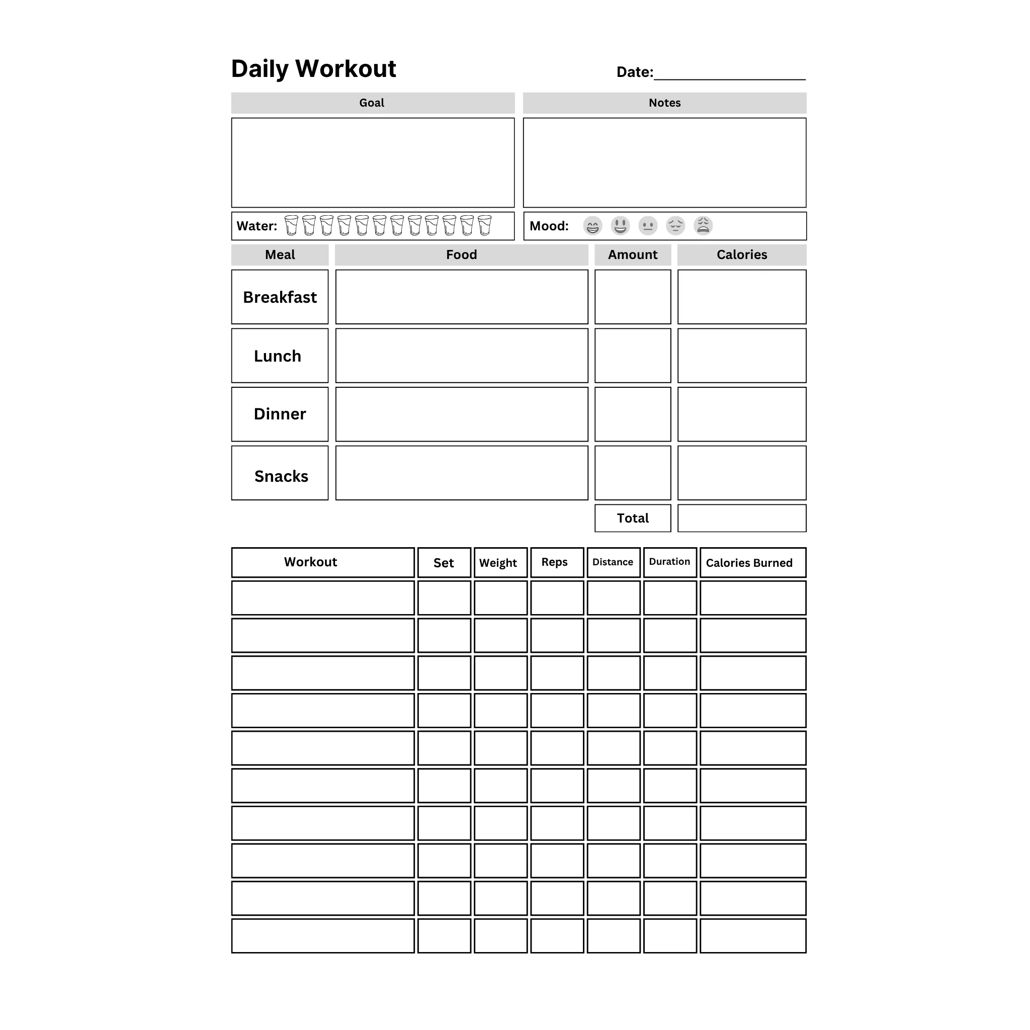 Workout Planner Bundle - Image 4