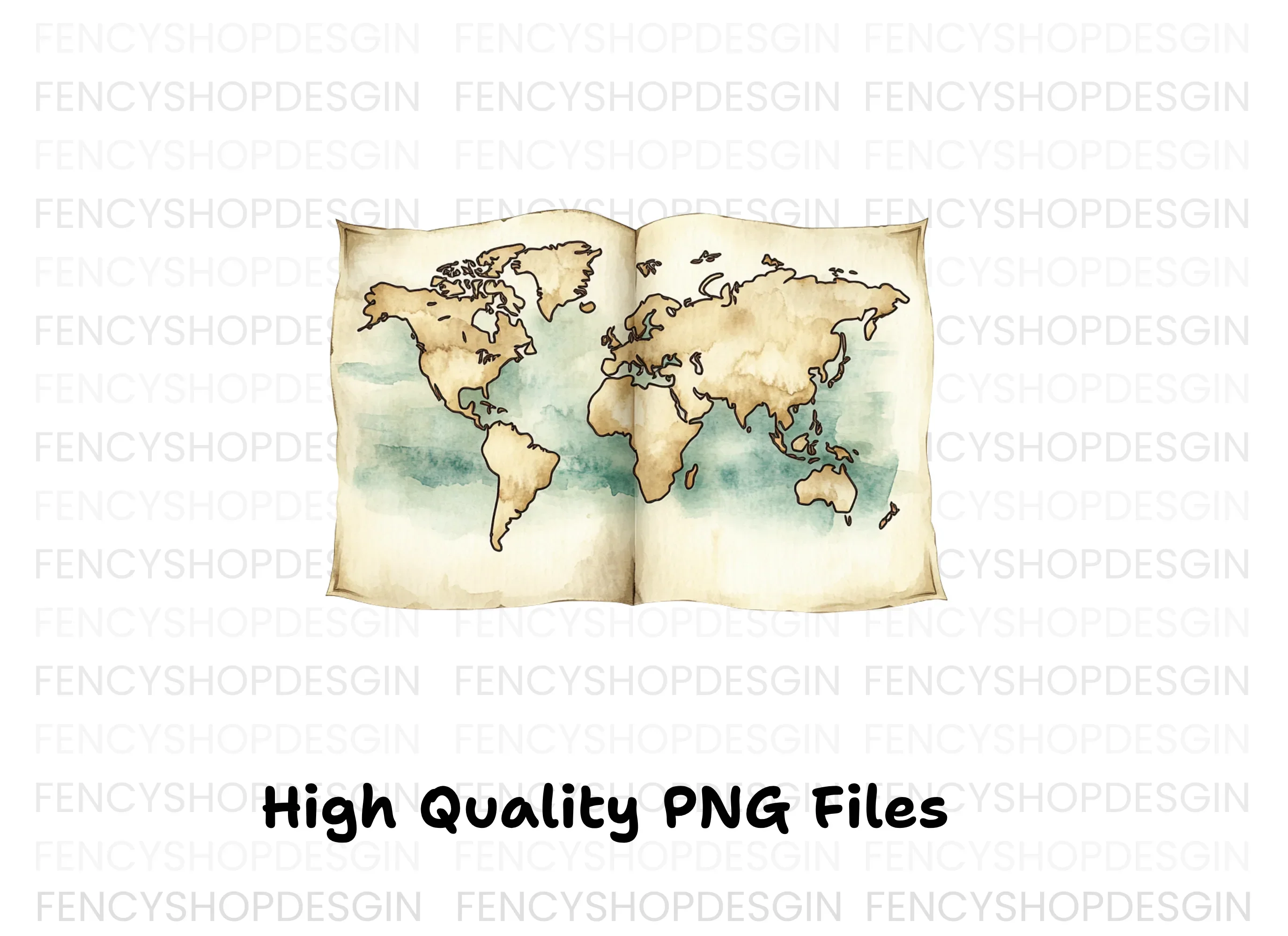 World Map Clipart Bundle - Image 2