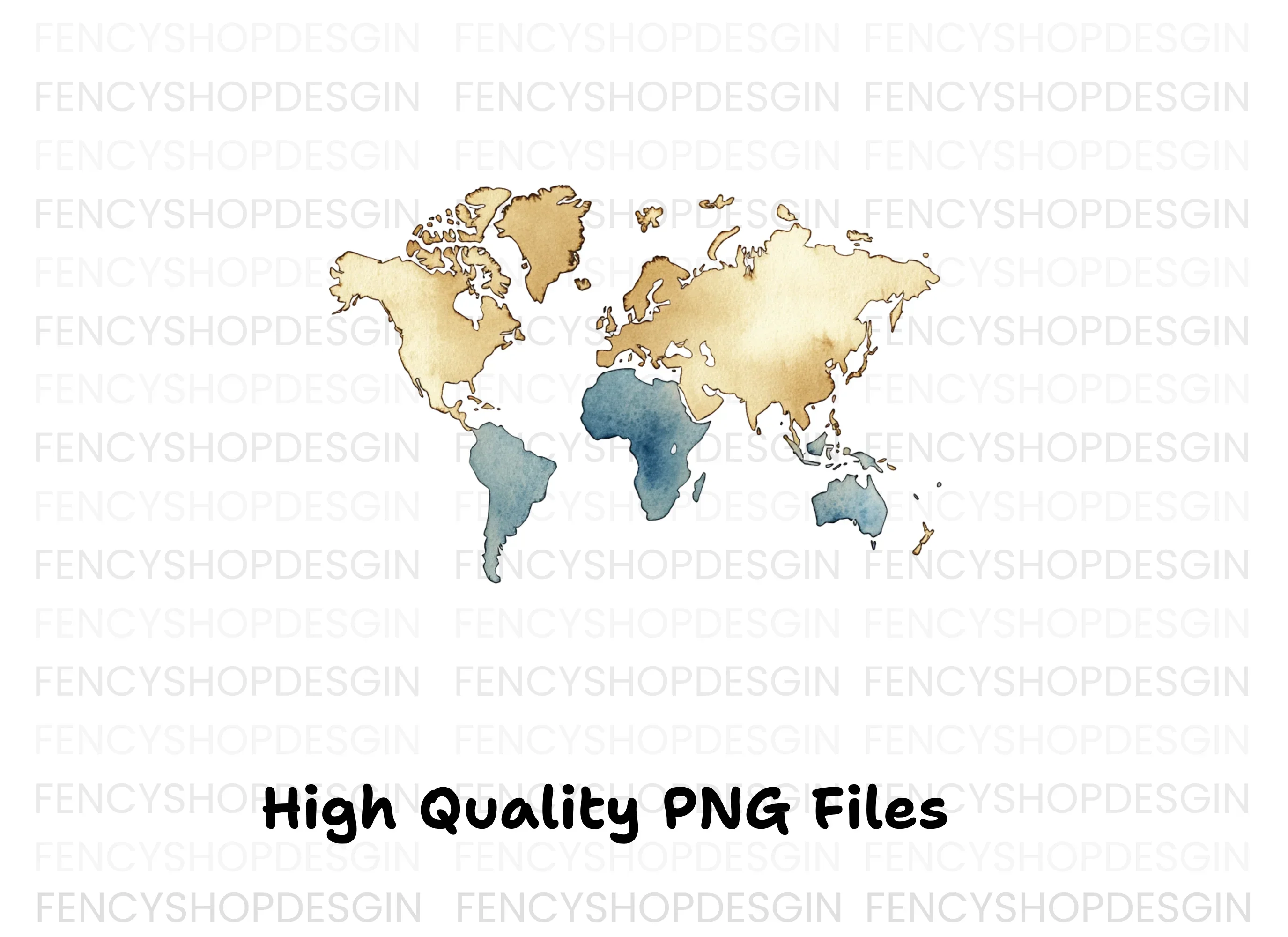 World Map Clipart Bundle - Image 3