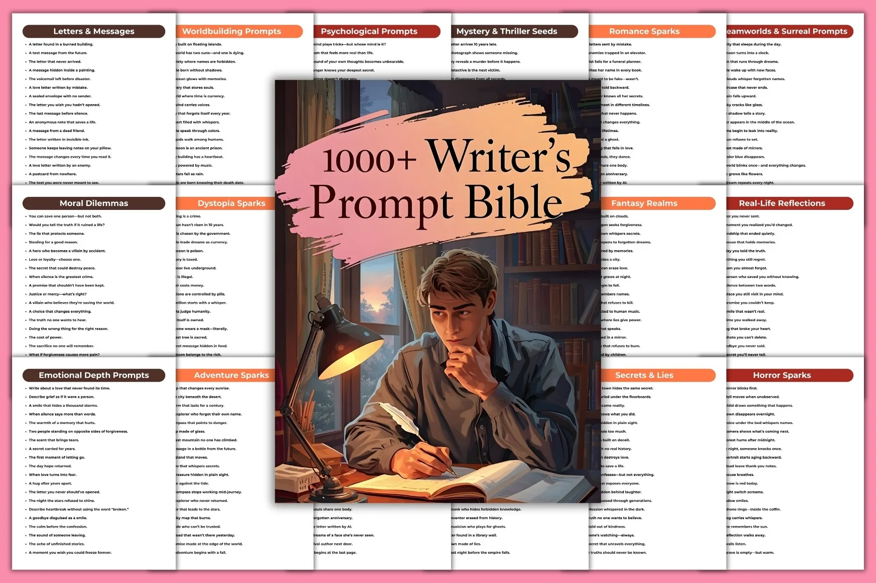 Writers Bible Prompts - Image 5