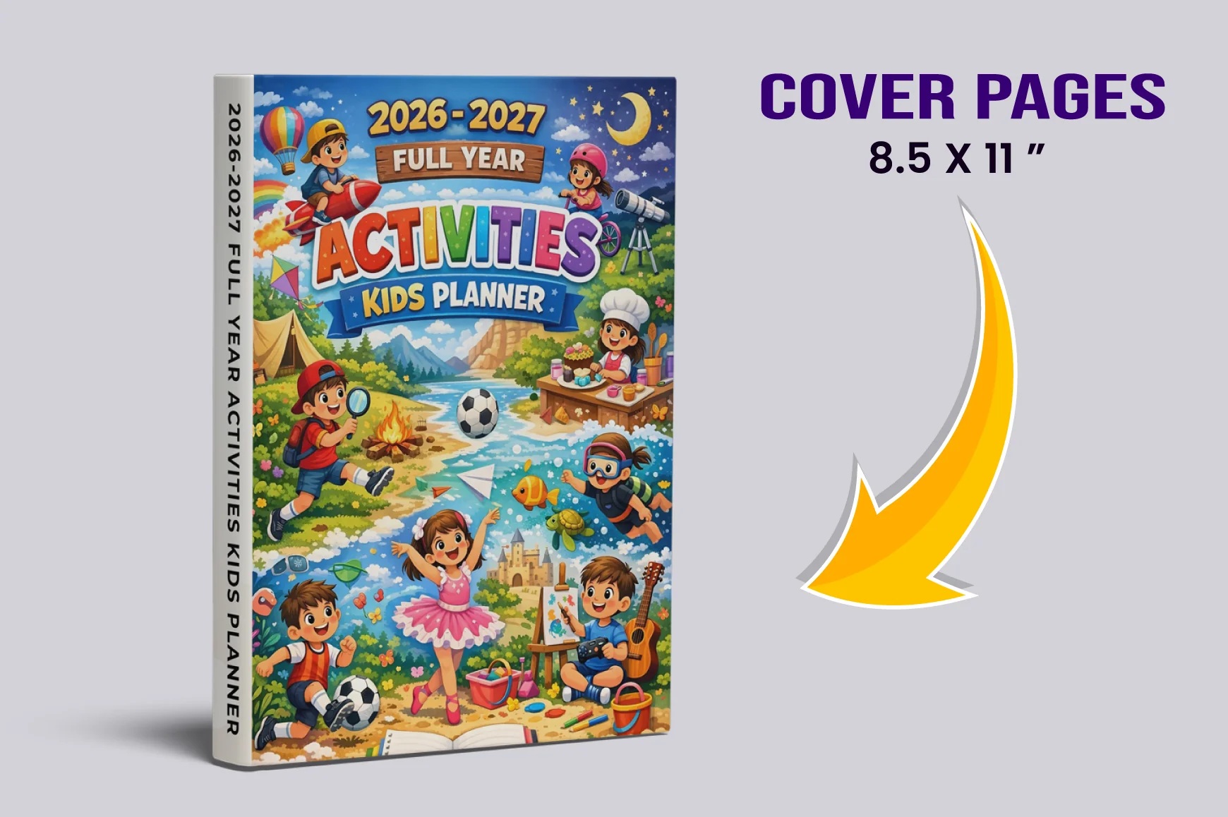 Yearly Activities Kids Planner - Image 2