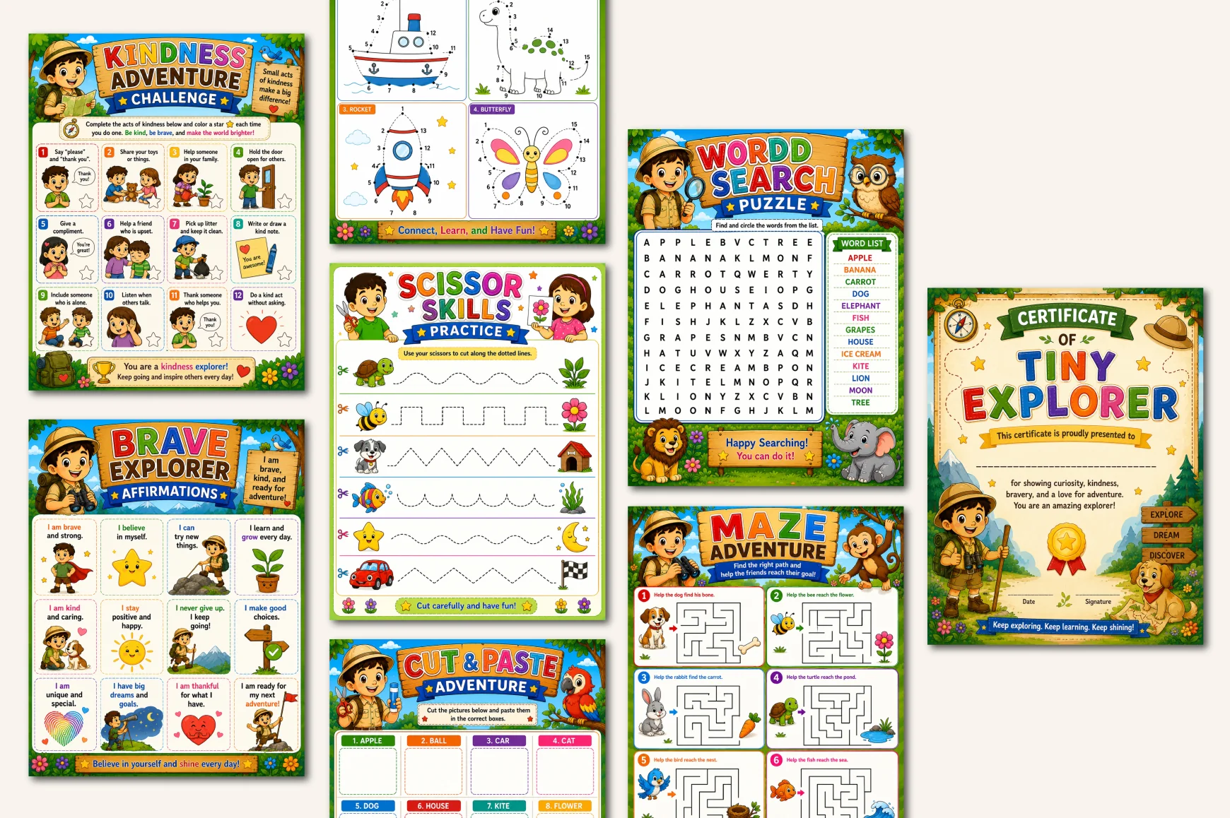 Young Explorers Activity Book - Image 4