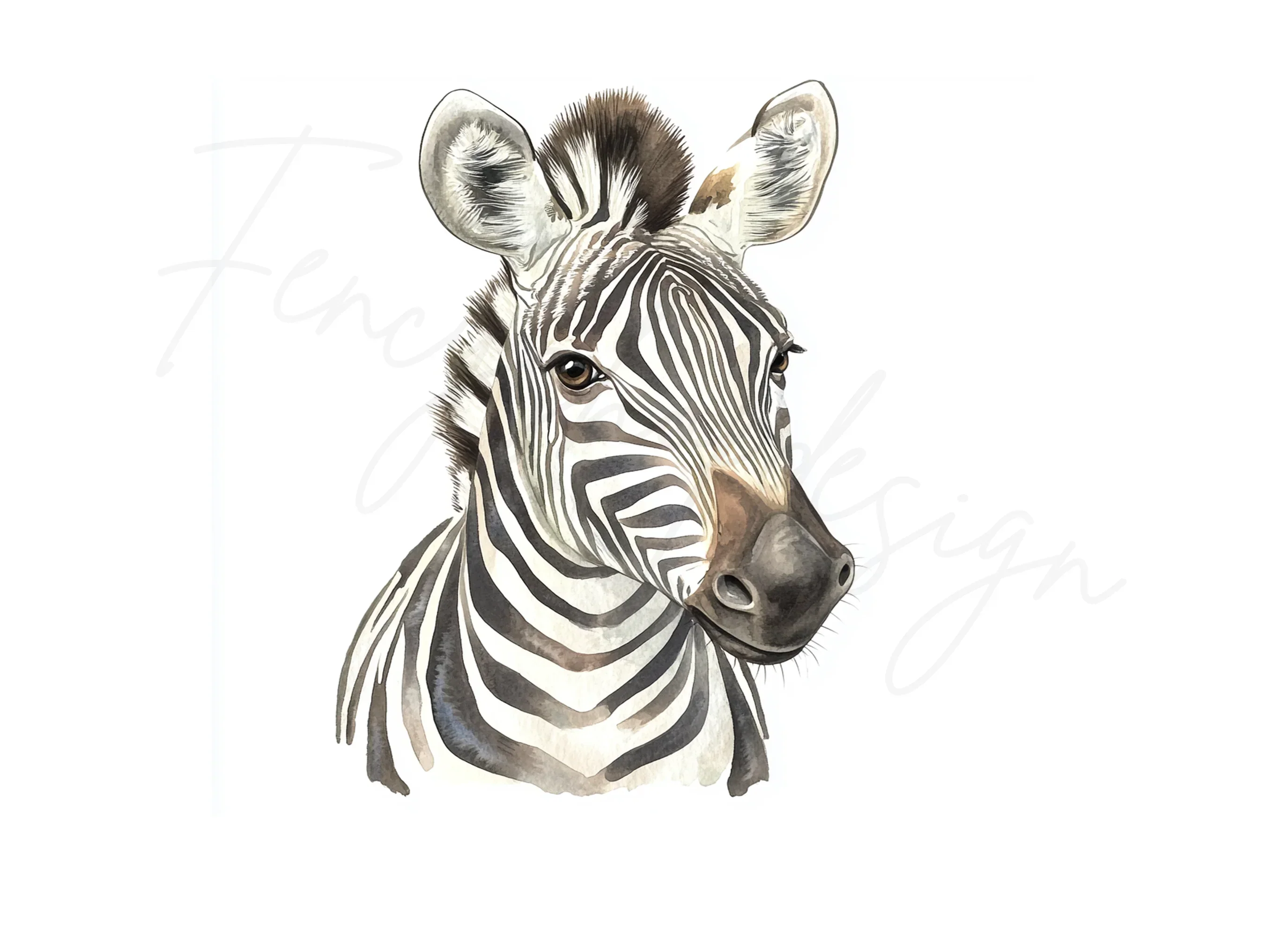 Zebra Head Clipart Bundle - Image 3