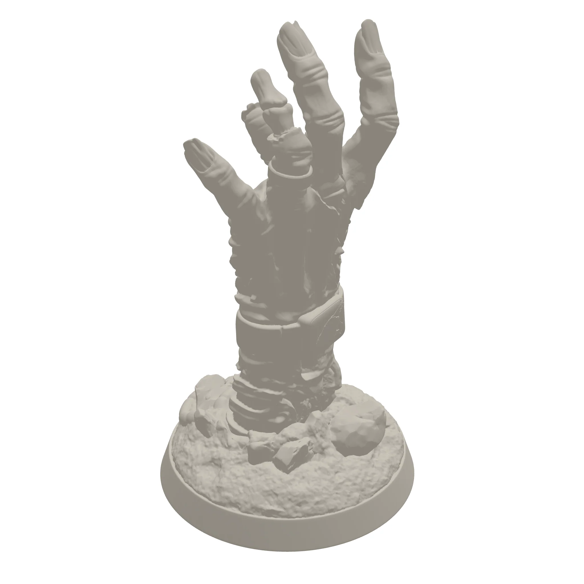 Zombie Hand 3D Print STL File